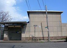 Noel Road entrance BC sta Noel West Rds jeh.jpg