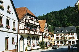 Bad Berneck (Marktplatz, 30.07.1991)