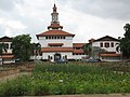 Das Gebäuder der Balme-Bibliothek der Universität von Ghana in Legon, April 2010