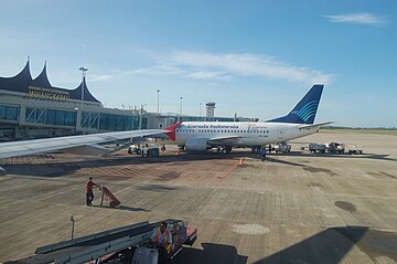 Suasana di Lapangan Terbang Antarabangsa Minangkabau