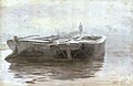Barges in Fog RMG PW1956.jpg