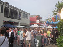 Bastille Day celebrations on Ponce de Leon Street, 2013. BastilleNOLAPonce2013 A8.JPG