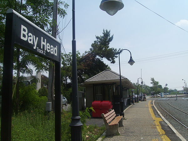 Bay Head station, which is the terminus of NJ Transit's North Jersey Coast Line