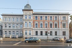 Mietshaus von der Gdanska Straße
