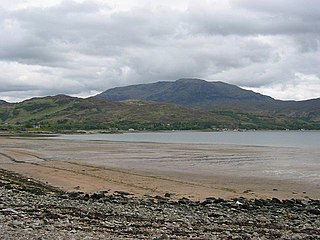 Beinn a Chapuill mountain in Highland, Scotland, UK