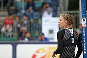 Deutsch: Beachhandball Europameisterschaften 2019 (Beach handball Euro); Tag 5: 6. Juli 2019 – Frauen, Platzierungsspiel für die Ränge 9–12, Deutschland-Polen 2:1 (22:23, 19:16, 7:6) English: Beach handball Euro; Day 5: 6 July 2019 – Placement Match/Cross Match for rank 9–12 Women – Germany-Poland 2:1 (22:23, 19:16, 7:6)