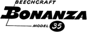 Logo of the Beechcraft Bonanza from 1947.