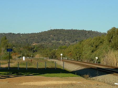 Bellevue railway station site