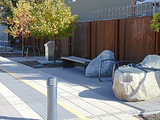 Bench on Parley's Trail in Salt Lake City, October 2016 Bench on Parley's Trail, Salt Lace City, Utah, Oct 16.jpg