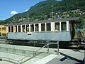 Personenwagen BC4 22 der Montreux–Berner Oberland-Bahn (MOB), 2010 in Blonay
