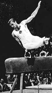 Thumbnail for Gymnastics at the 1960 Summer Olympics – Men's pommel horse