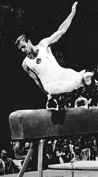 <span class="mw-page-title-main">Gymnastics at the 1960 Summer Olympics – Men's pommel horse</span>