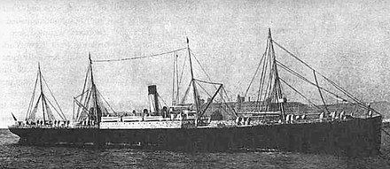 Bovic of 1892, (6,583 GRT)