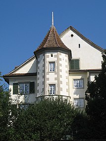 Schlössli, entstanden aus einer mittelalterlichen Burg
