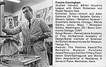 Francis Cunningham teaching at the Brooklyn Museum Art School, ca. 1979 Brooklyn Museum Art School faculty. Francis Cunningham ca. 1979.jpg