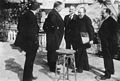 Diplomat Joffe (en sağda) Sovyet heyetiyle beraber 1922 yılında Rapallo görüşmelerinde