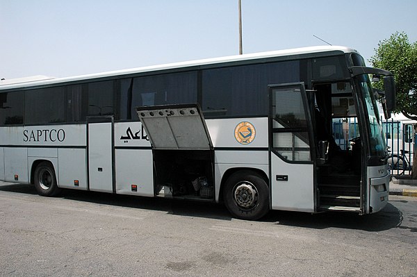 A standard-issue SAPTCO bus