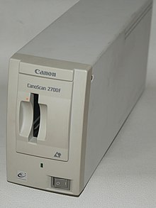 Canon CanoScan 2700F film scanner Canon canoscan 2700F.jpg