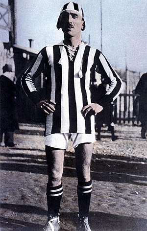 Carlo Bigatto Iº, the first Juventus captain ever and winner of the Italian Serie A as footballer and manager with Juventus