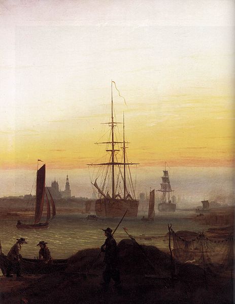 File:Caspar David Friedrich - Greifwald Harbour - WGA8254.jpg