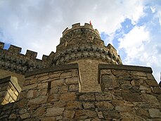 Detalle de una de las torres.