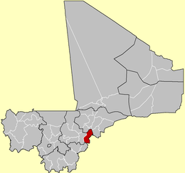 Circondario di Tominian – Localizzazione