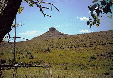 Cerro Batoví in Tacuarembó Department
