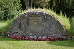 Fredrik Henrik af Chapman's grav på Augerums kyrkgård