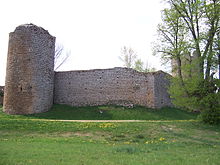 Les tours du château.