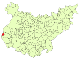 Cheles - Localizazion