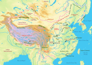 Geographic features of China