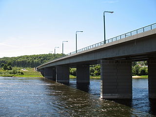 <span class="mw-page-title-main">M. K. Čiurlionis Bridge</span> Lithuanian s bridge
