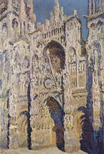 Miniatura Katedra w Rouen (obrazy Claude’a Moneta)