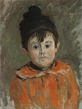 Michel Monet au pompon, 1880.