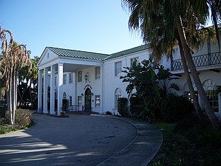 Clewiston Inn historic site in Clewiston, Florida, USA