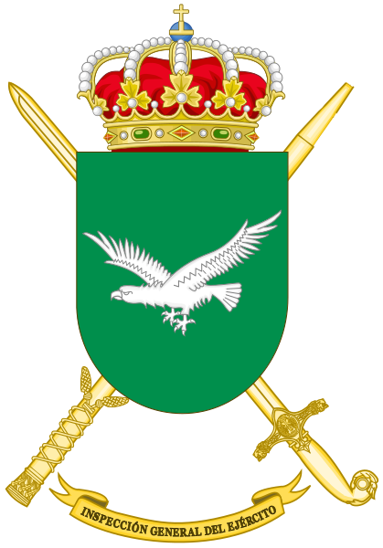 File:Coat of Arms of the Spanish Army Inspector General's Office.svg