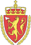 Coat of arms of the Norwegian Customs Service.svg