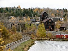 Historic mine in Cobalt, 2007. Cobalt ON 2.jpg