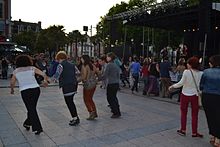 Rondeau în timpul festivalului Tarba en canta.