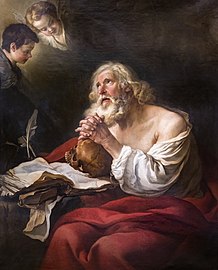 60)  Saint Jérôme en prière - Joseph-Marie Vien