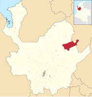 Segovia (Antioquia): situs