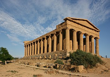 Dorischer Tempel in Agrigent