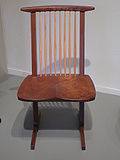 Conoid Chair by George Nakashima, 1988
