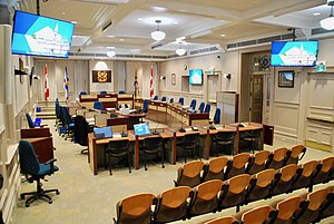 Council chamber, Halifax City Hall Council Chambers, Halifax City Hall.jpg