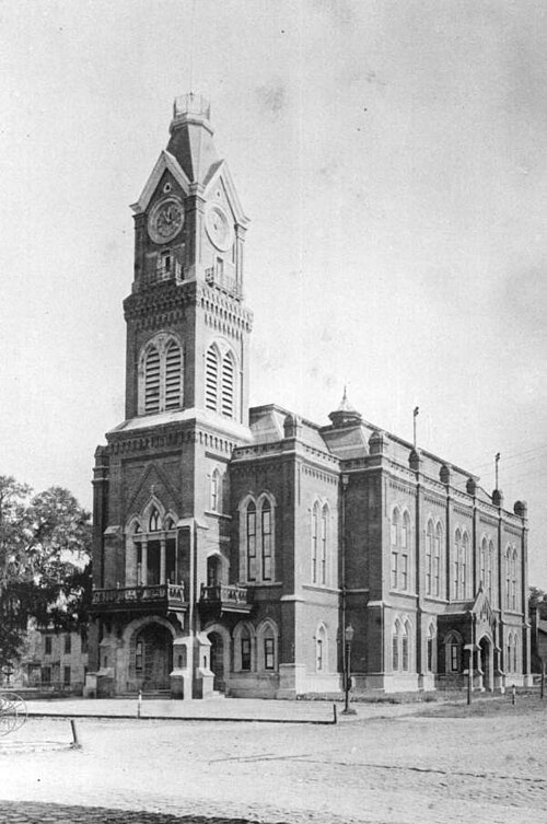 Duval County Courthouse in 1894