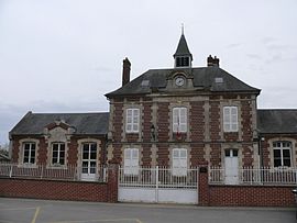 The town hall in Cuvilly