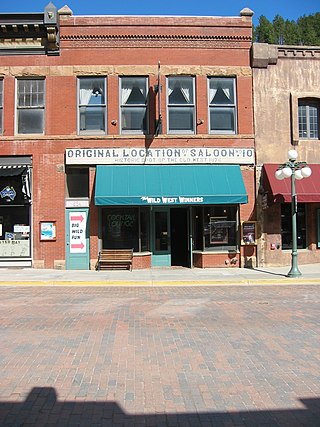 <span class="mw-page-title-main">Nuttal & Mann's</span> Saloon and death-place of "Wild Bill" Hickok