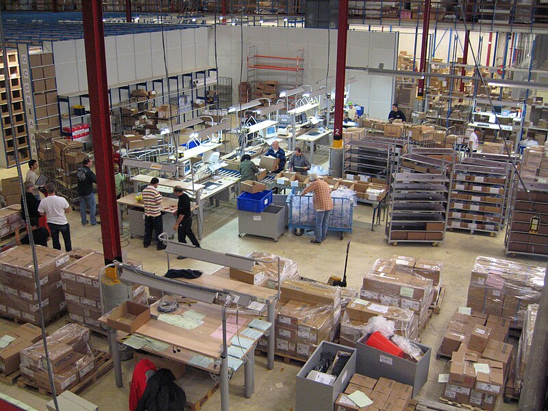 File:DHL Netherlands warehouse working area - IMG 3173.jpg