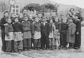 Schulkinder im DP-Lager Schauenstein 1946