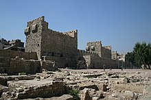 The construction of the citadel of Damascus begun during the reign of Atsiz Damaskus4.jpg